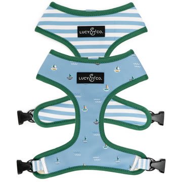 2. Lucy & Co. Reversible Harness (Set Sail) — Best Reversible