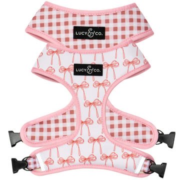 5. Lucy & Co. Reversible Harness (Ballet Bows) — Best Cute Print
