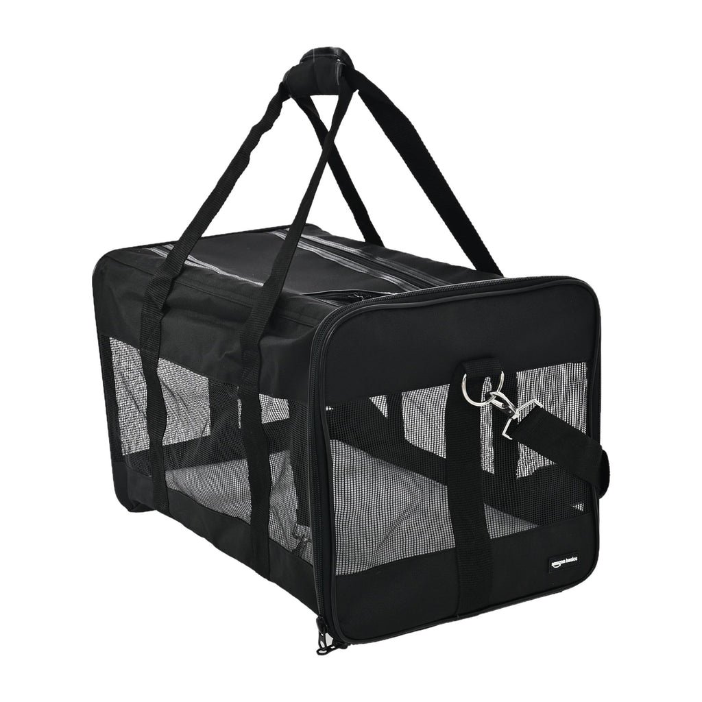 2. Amazon Basics Soft-Sided Mesh Carrier — Best Washable Pad Value