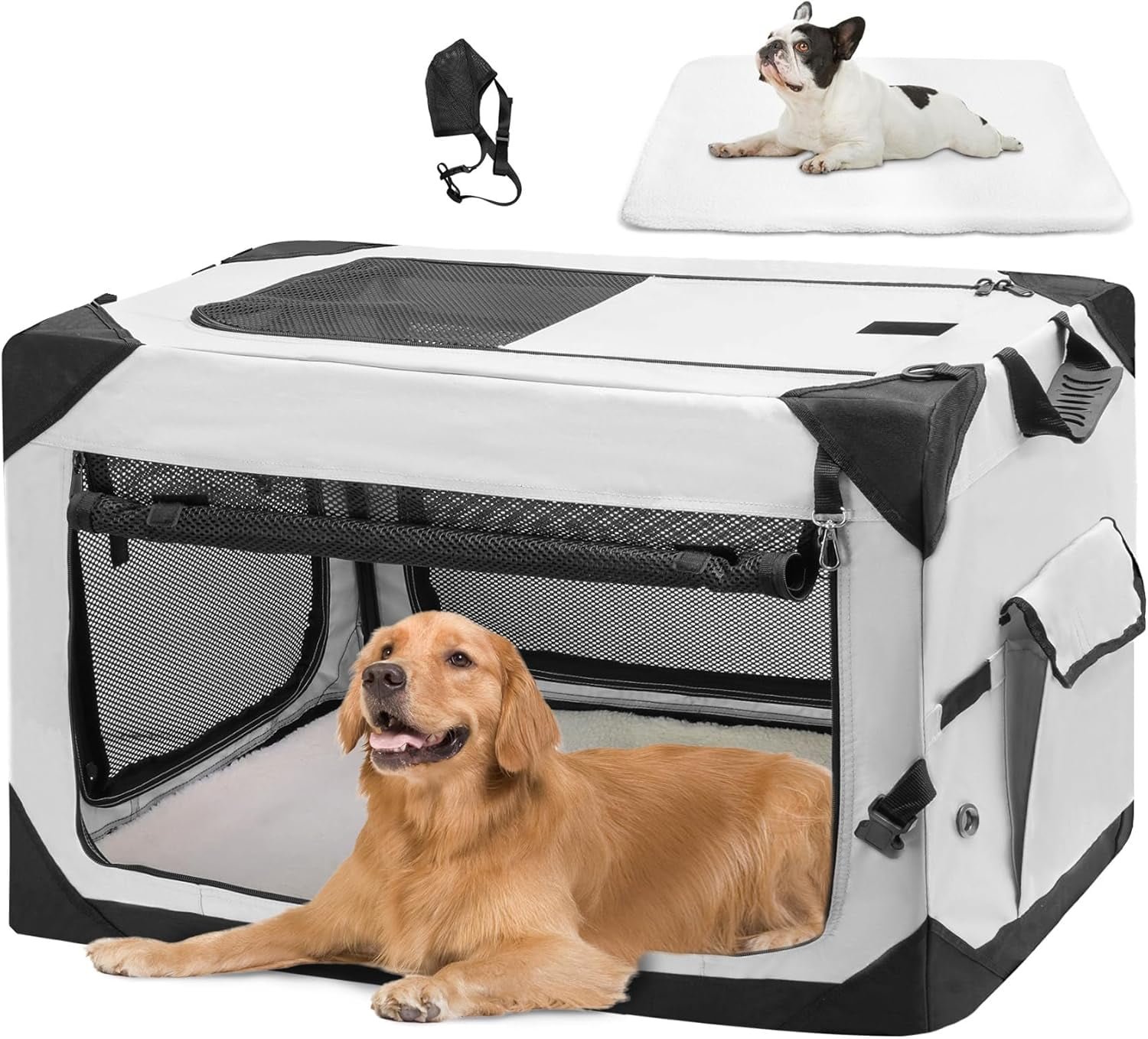 5. A 4 Pet 36-Inch Foldable Soft Dog Crate — Best Gentle-Cycle Shell