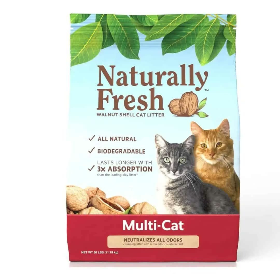 2. Naturally Fresh Multi-Cat Unscented (26 lb) — Everyday Multi-Cat Pick