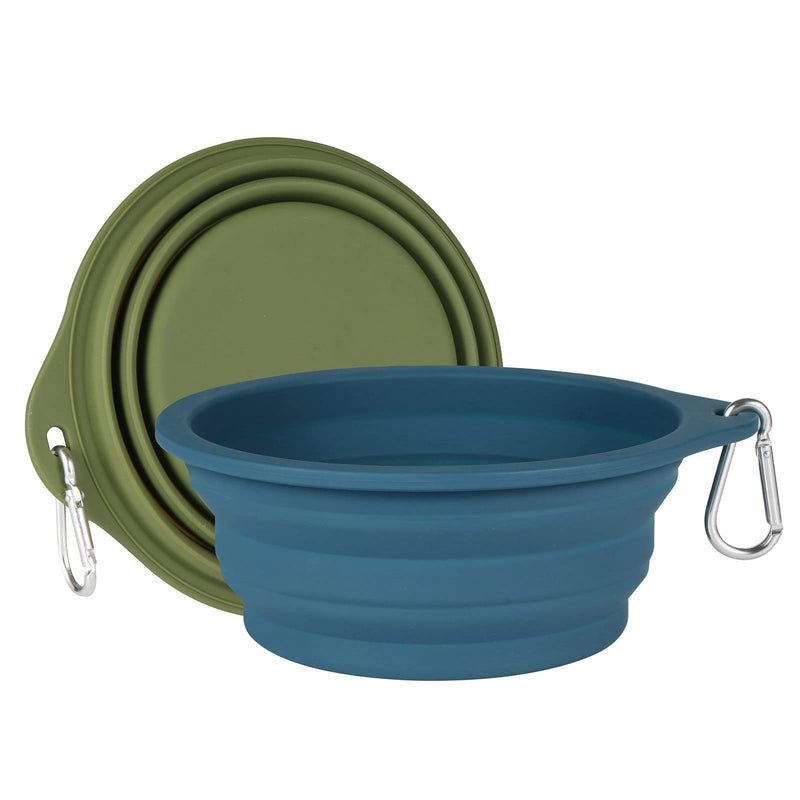 SLSON Collapsible Dog Bowls — 2-Pack — Best budget
