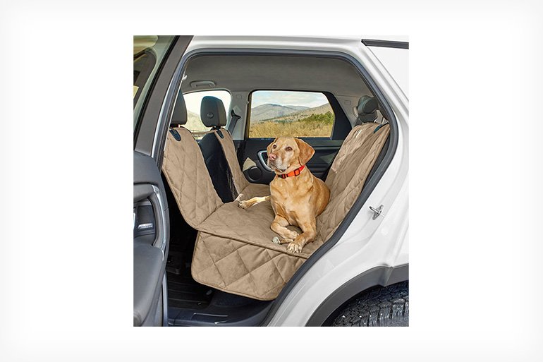 2. Orvis Grip-Tight Quilted Hose-Off Hammock Seat Protector — Best for Muddy Dogs