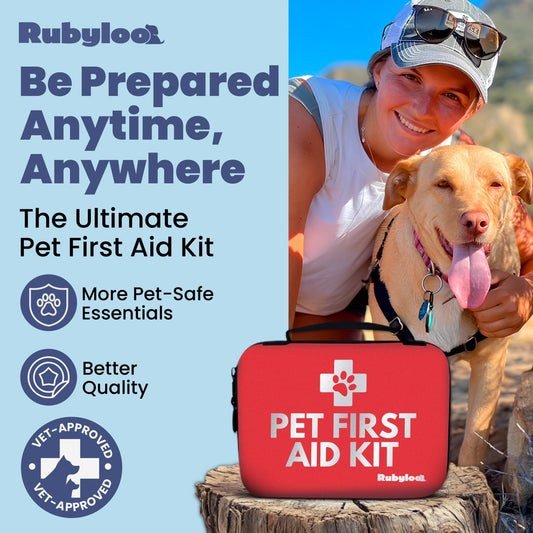 1. rubyloo Pet First Aid Kit — Best Overall