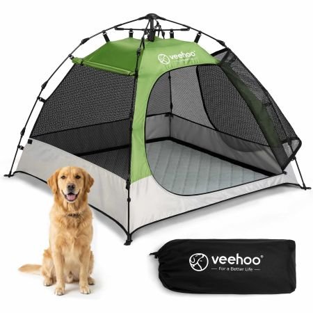 Veehoo Pop Up Dog Tent House — Best Waterproof
