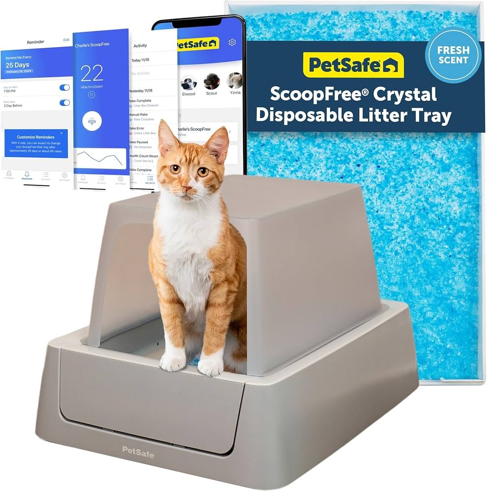 3. PetSafe ScoopFree Crystal Plus — Easiest to Maintain
