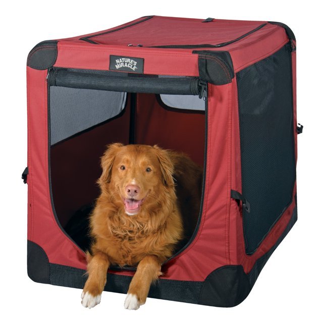 3. Nature's Miracle Port-A-Crate (42") — Best for Large Dogs