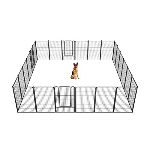FXW Rollick Dog Playpen, 45-Inch, 32 Panels — Best Maximum-Area Folder