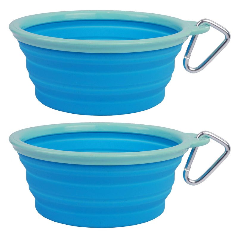 3. Prima Pets Collapsible Silicone Travel Bowl — Large (5 Cup) — Best Large Silicone