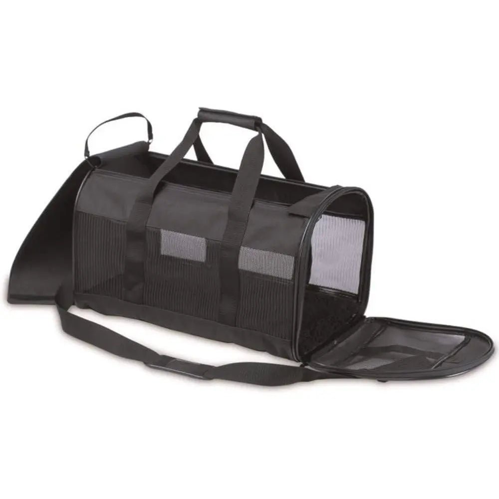 Petmate Soft-Sided Kennel Cab pet carrier, black