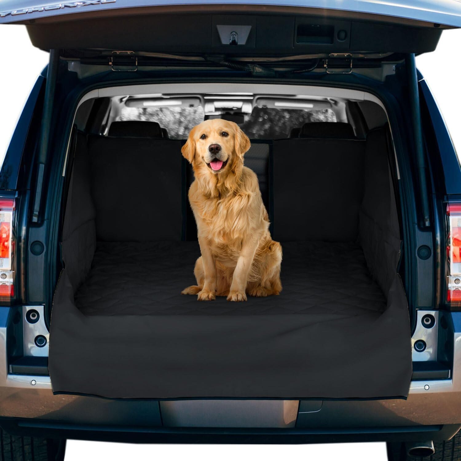 FrontPet Cargo Cover for Dogs (Large, Black)