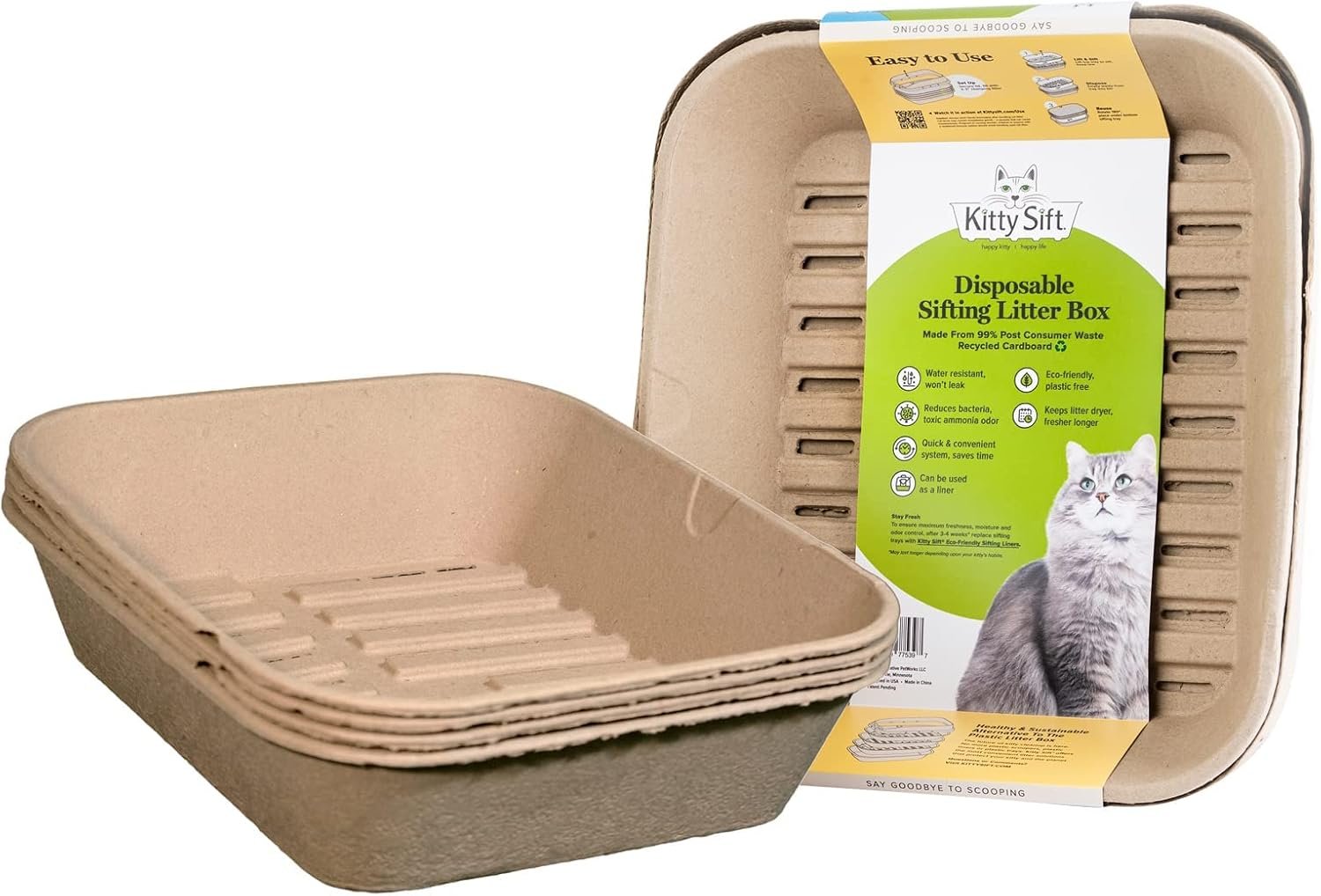 Kitty Sift Sifting Litter Box Kit