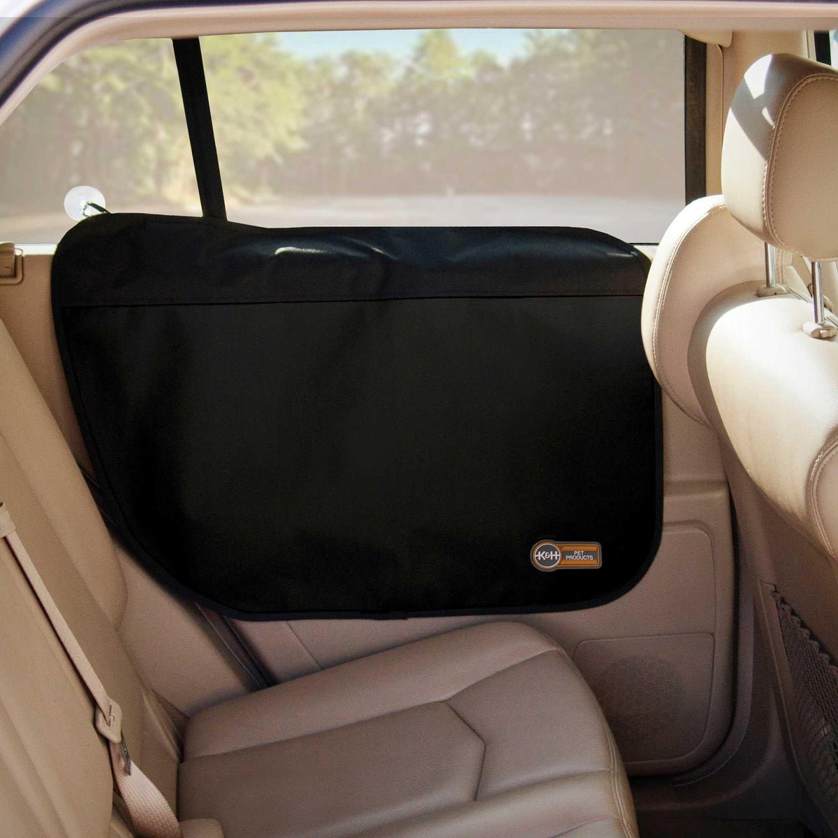 K&H Pet Products Vehicle Door Protector, black 2-pack
