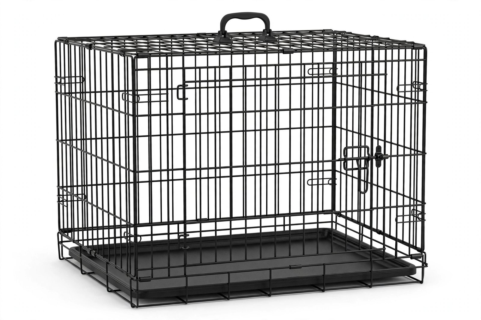 MidWest Homes for Pets 30-Inch iCrate Single Door Folding Dog Crate for Medium Breeds
