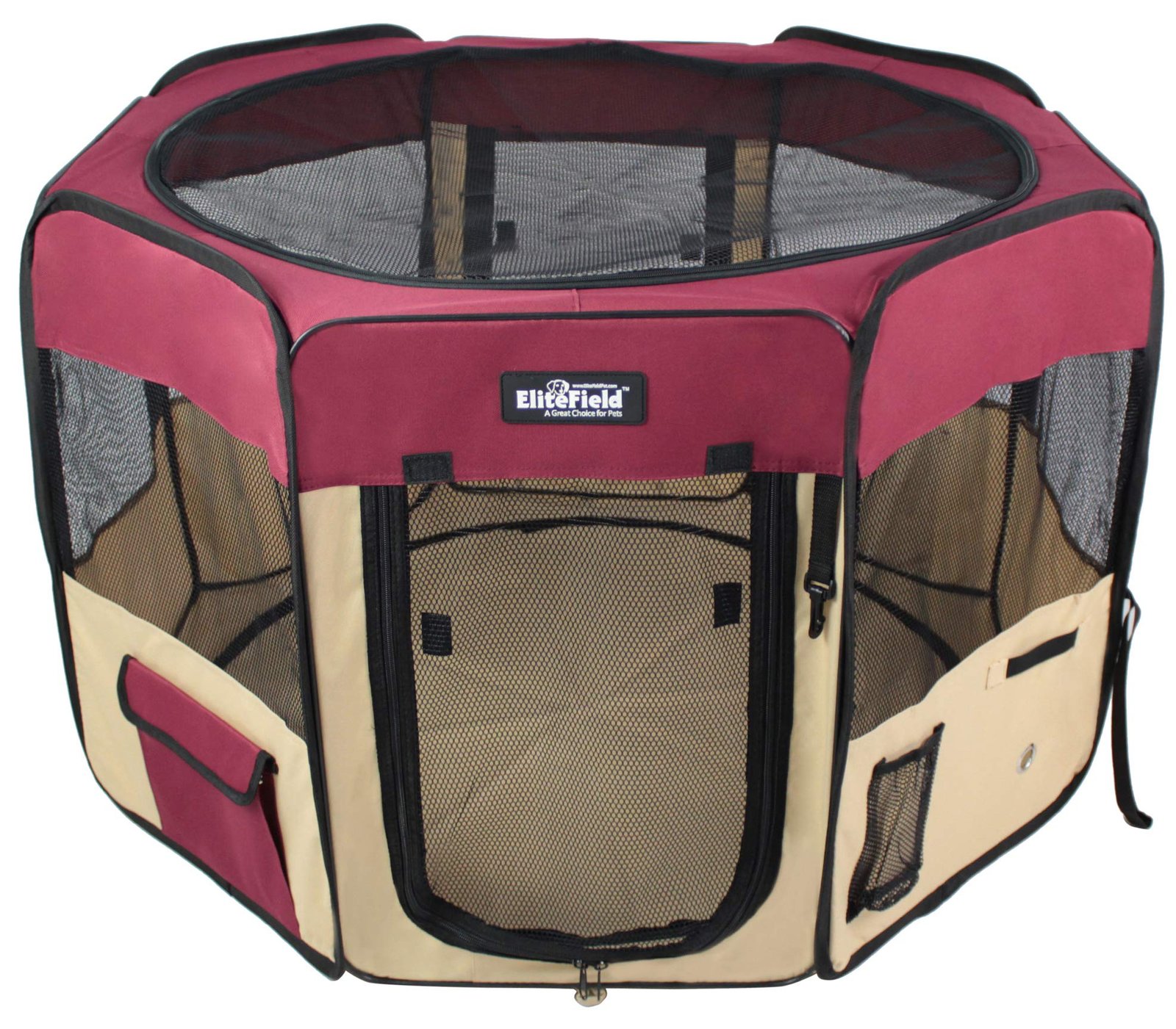 EliteField 2-Door Soft Pet Playpen
