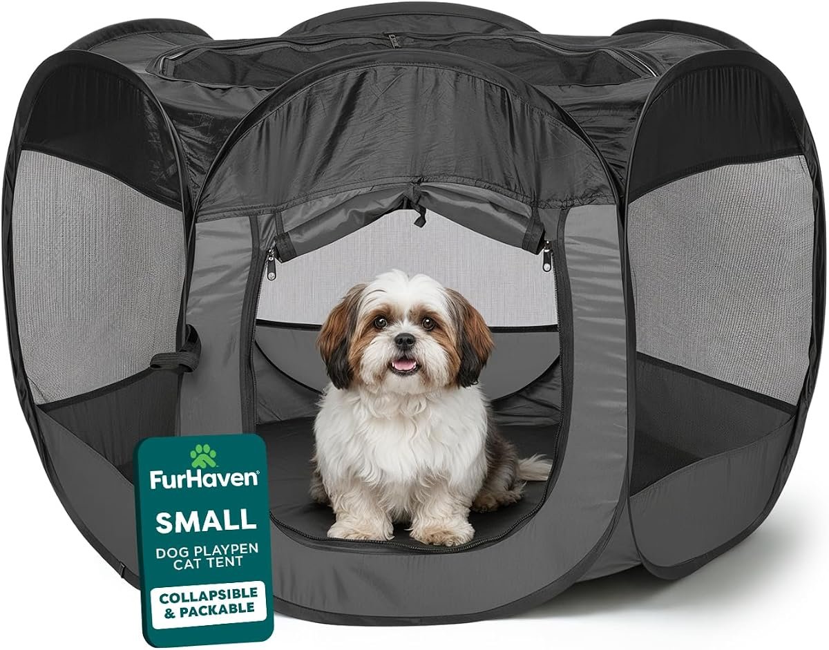 FurHaven Portable Pet Playpen