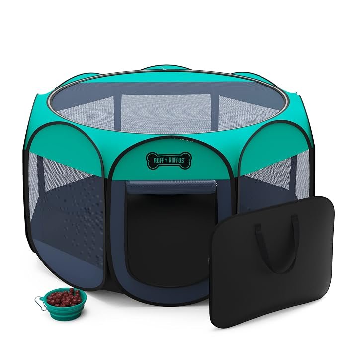 Ruff 'n Ruffus Portable Pet Playpen