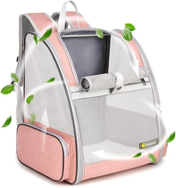 Texsens Innovative Traveler Bubble Backpack in creamy white