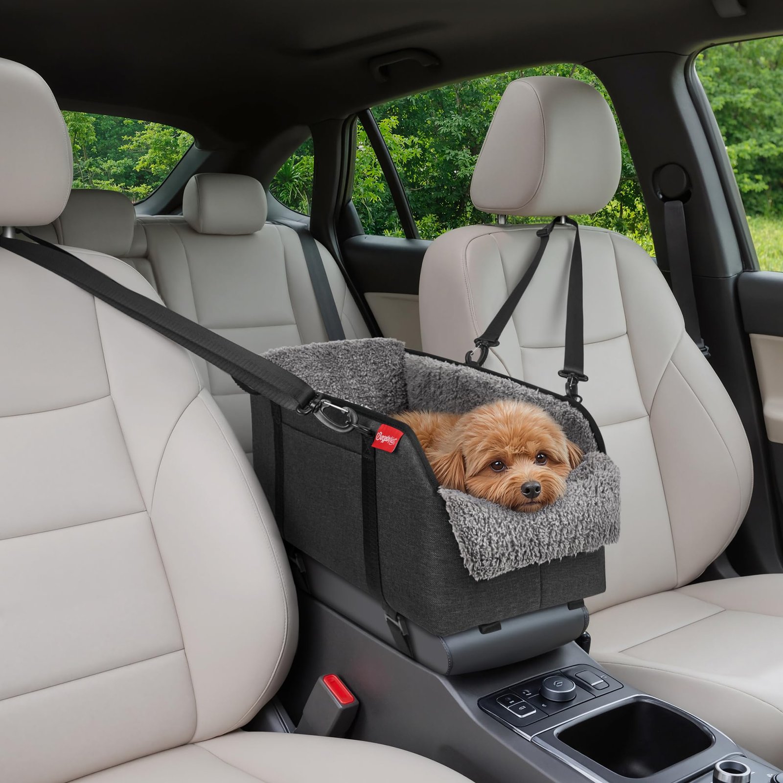BurgeonNest center console pet car seat