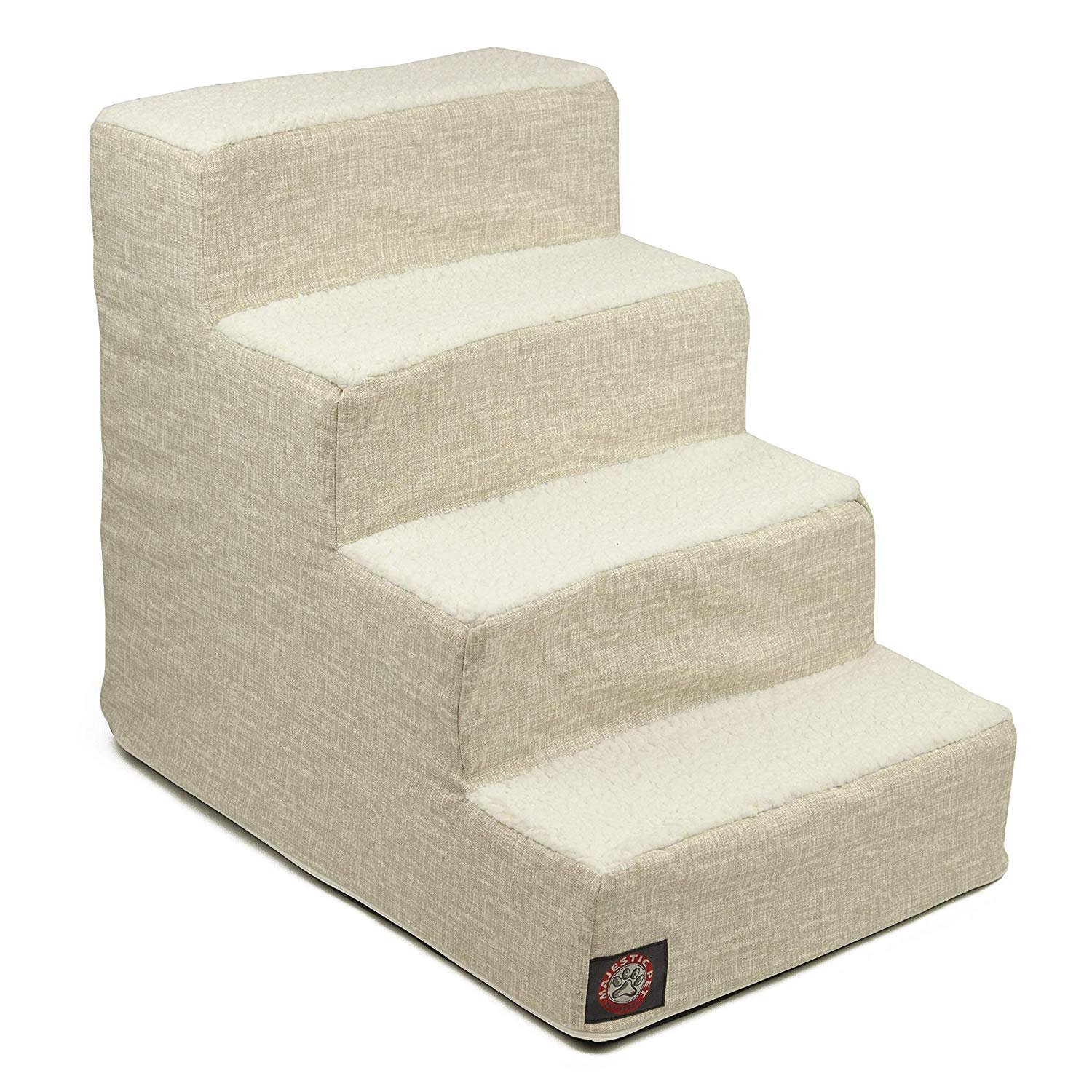 Majestic Pet 4-Step Portable Pet Stairs, Heavy-Duty