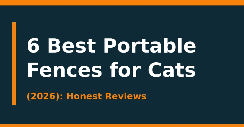 6 Best Portable Fences for Cats (2026): Reviews 6 Best Portable Fences for Cats (2026): Reviews
