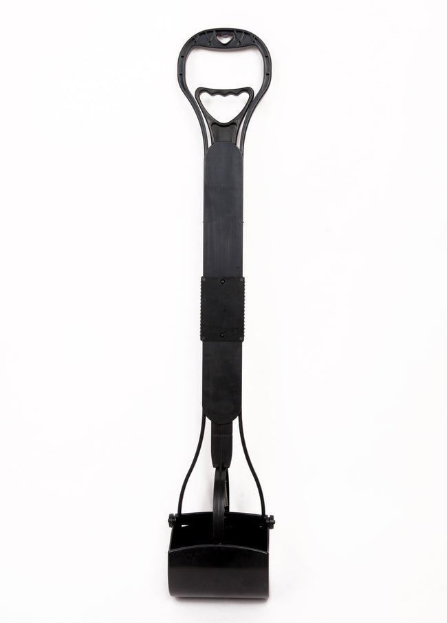 Mr. Peanut's 32-inch pooper scooper, black
