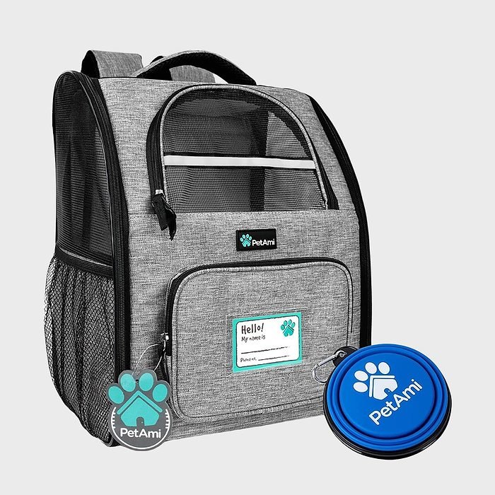 PetAmi Deluxe pet backpack carrier