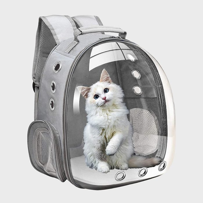 Henkelion space capsule bubble cat backpack carrier