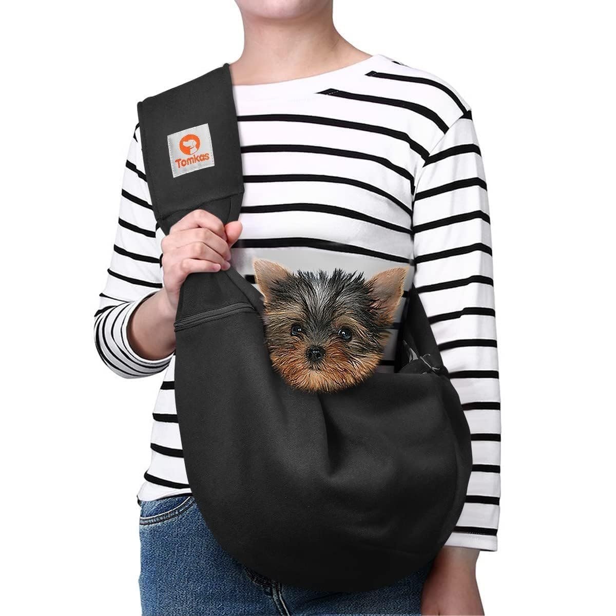 TOMKAS Small Dog Sling Carrier