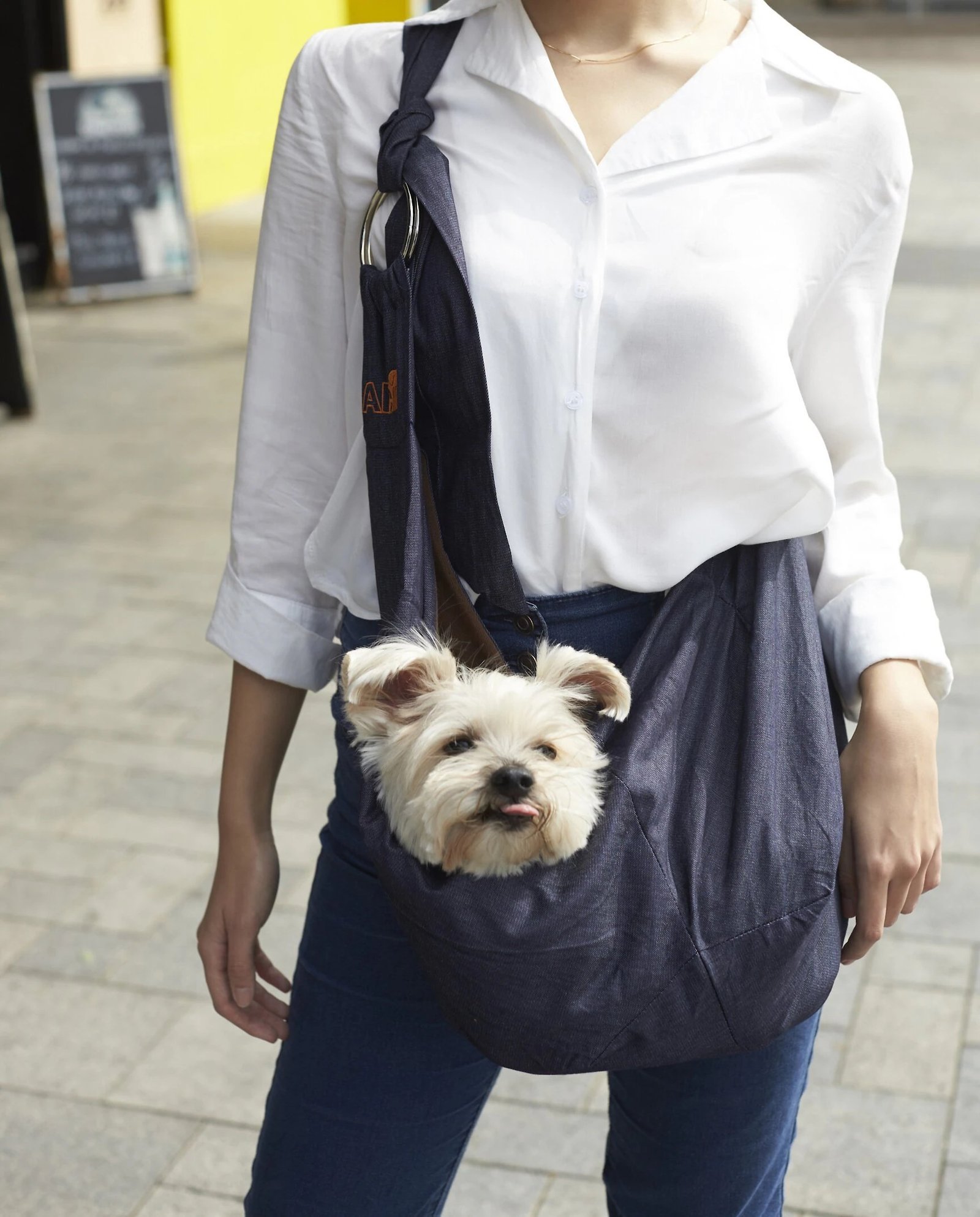 Alfie Pet Chico Reversible Pet Sling Carrier