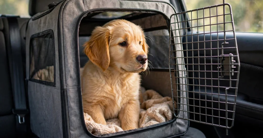 6 Best Travel Kennels for Puppies (2026): Reviews 6 Best Travel Kennels for Puppies (2026): Reviews