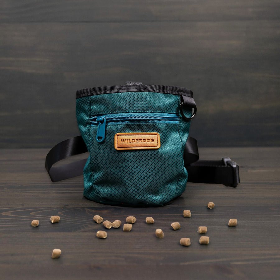 Wilderdog Dog Training Treat Pouch, Green