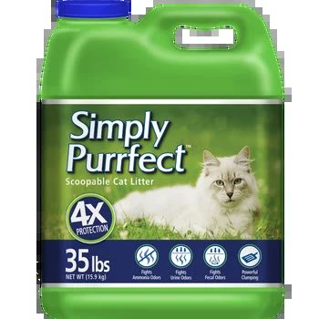 1. Simply Purrfect Scoopable Cat Litter, 44 lb Bag — Best Value