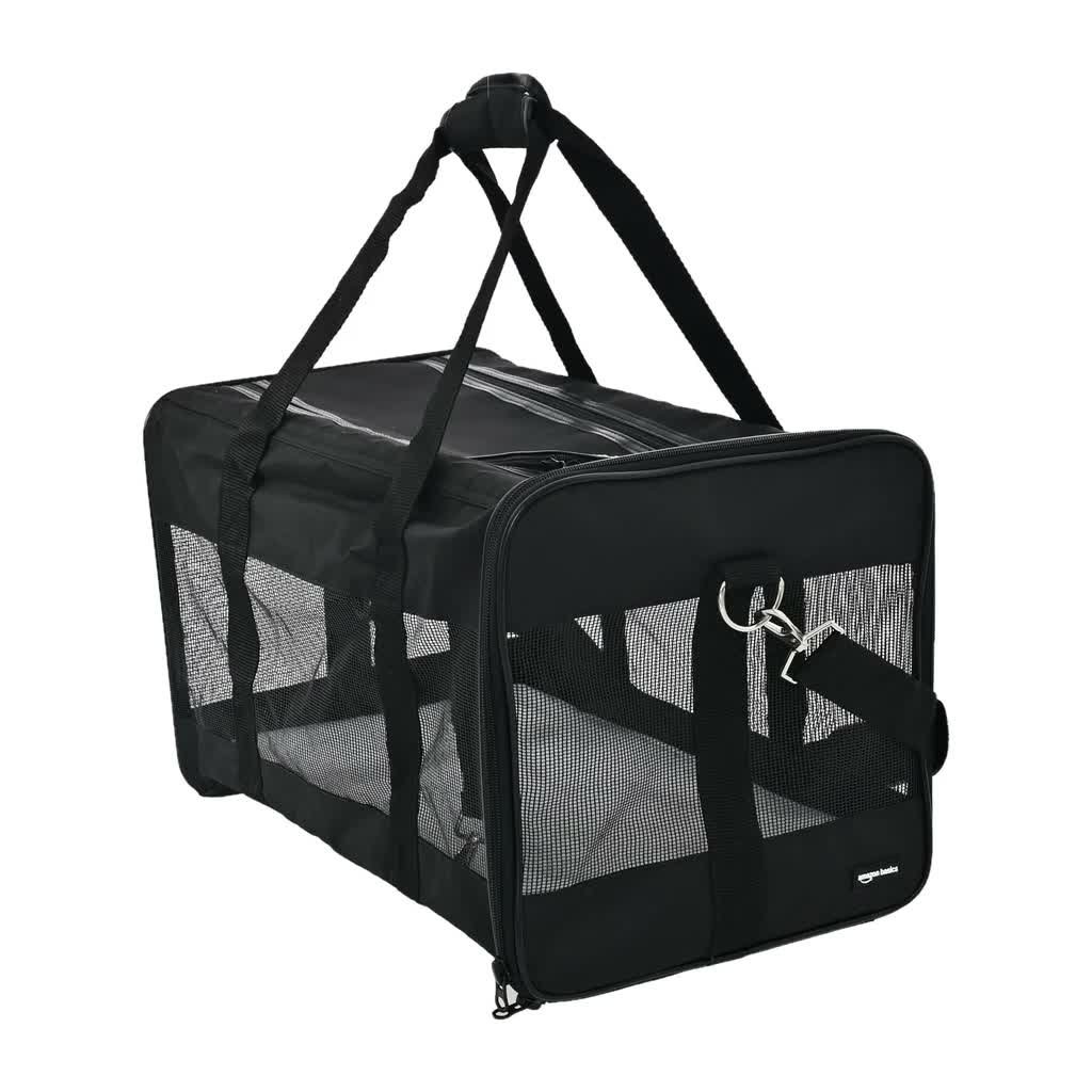 4. Amazon Basics Soft-Sided Pet Carrier — Best Budget Pick