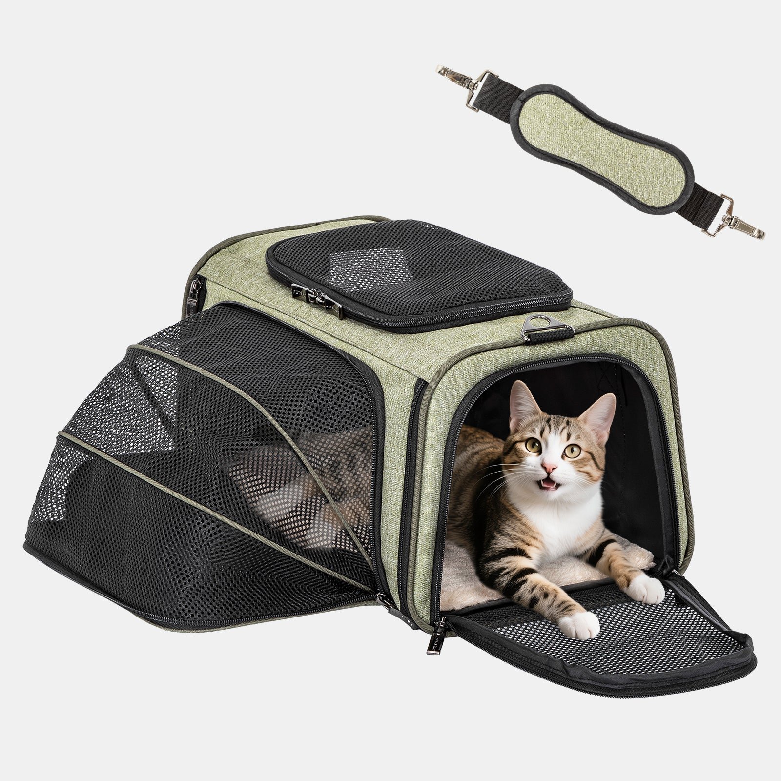 5. Petsfit Expandable Pet Carrier — Best Value Expandable