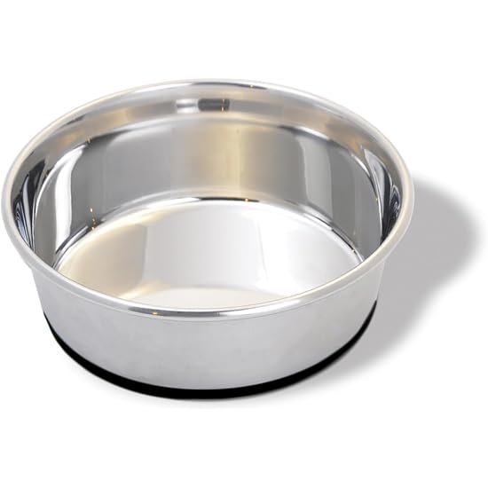 5. Amazon Basics Stainless Steel Non-Skid Bowl (Single, 35 oz) — Best Value, Large Capacity