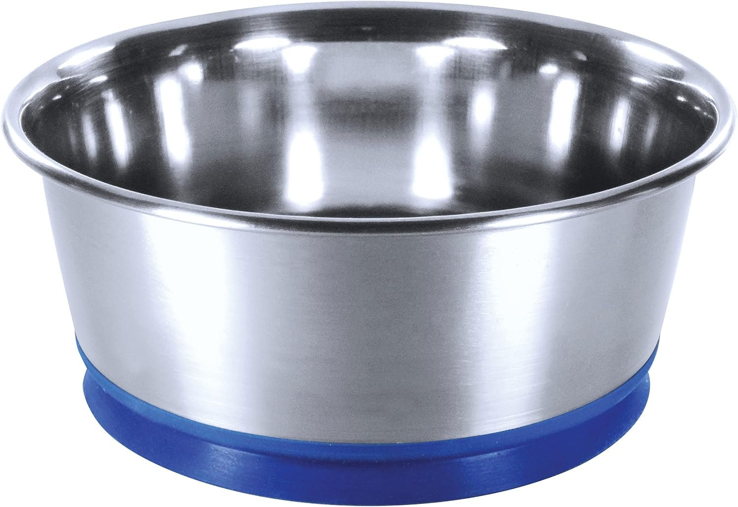 6. HeavyBowl Weighted Stainless Steel Bowl (60 oz) — Best No-Tip
