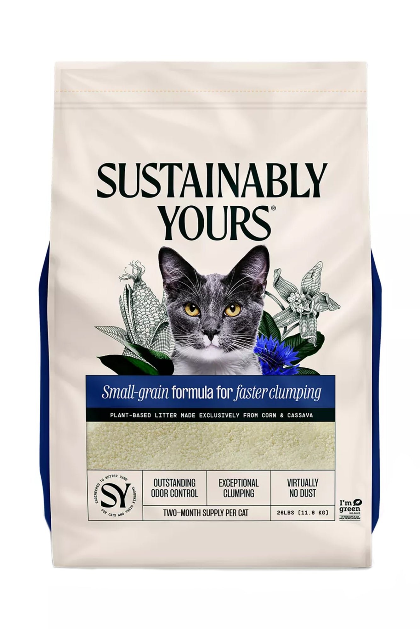 4. Sustainably Yours Multi-Cat Plus (26 lb) — Best Bulk Buy