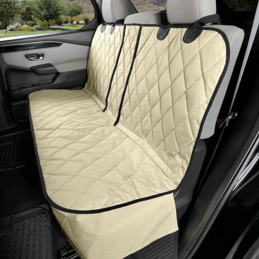 2. Teslarati Premium Rear Seat Pet Cover by 4Knines — Premium Pick