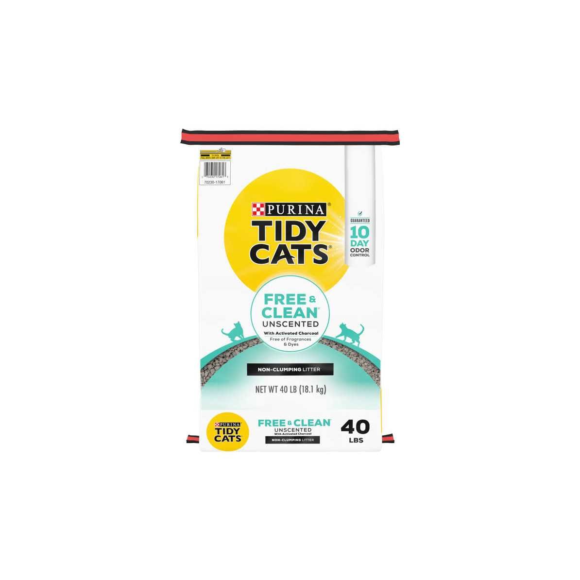 5. Tidy Cats Free & Clean Unscented (40 lb box) — Best Unscented Bulk