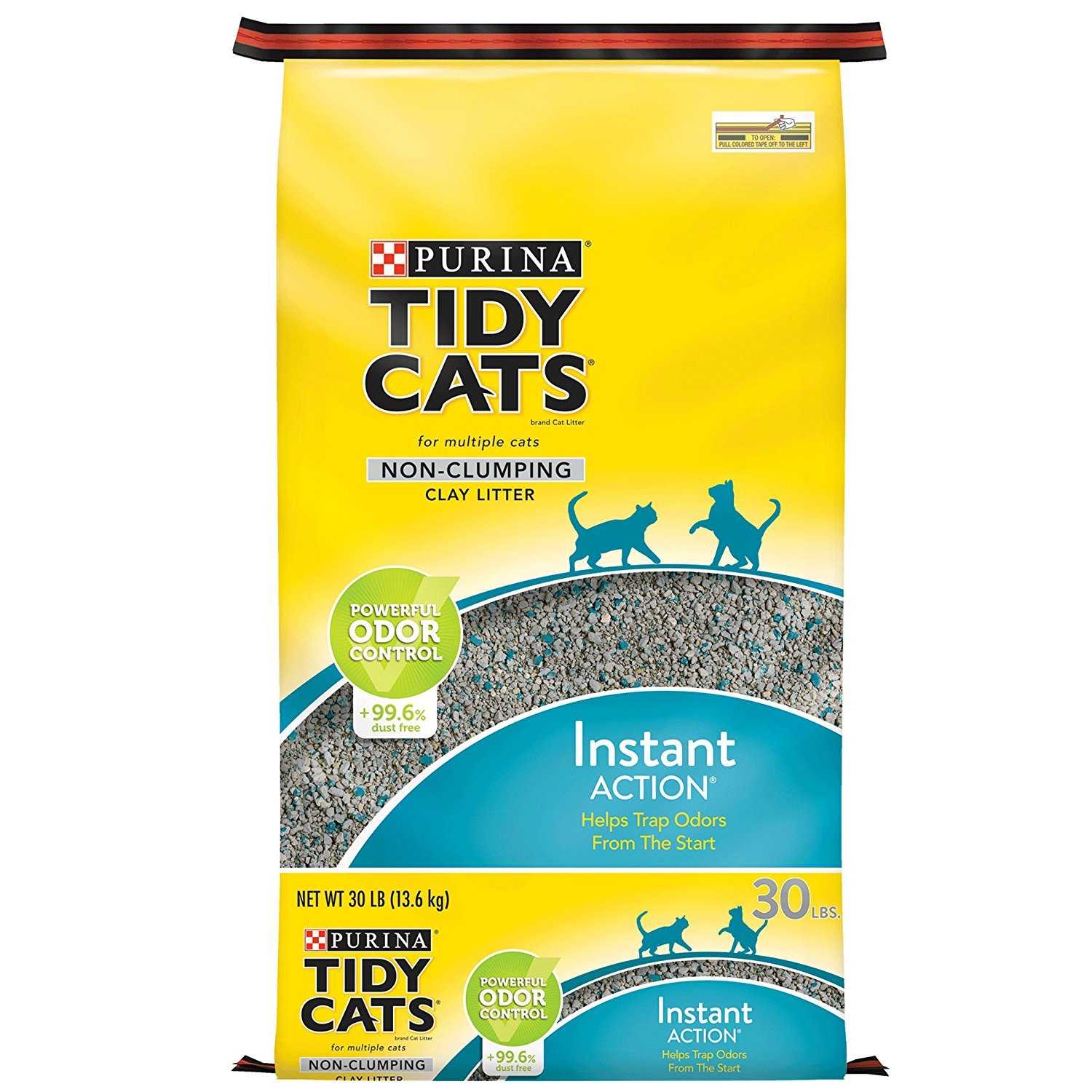 6. Tidy Cats Instant Action Non-Clumping (30 lb bag) — Best Budget Pick