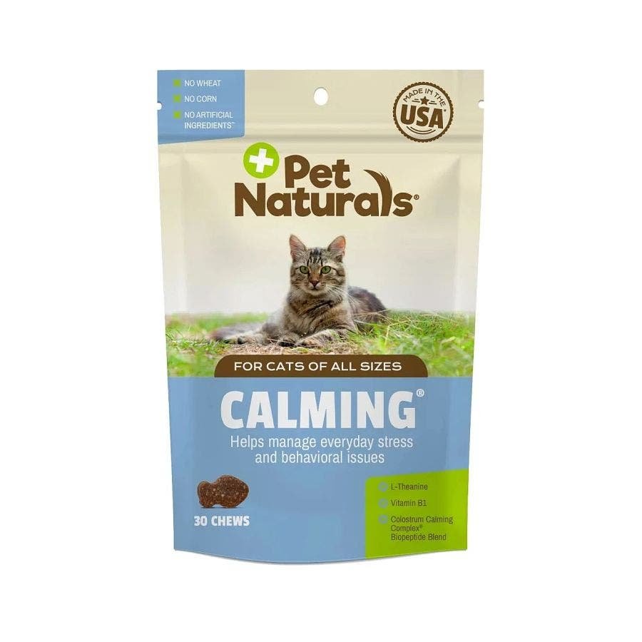 Pet Naturals Calming Chews for Cats, 30ct — Best Vet-Formulated