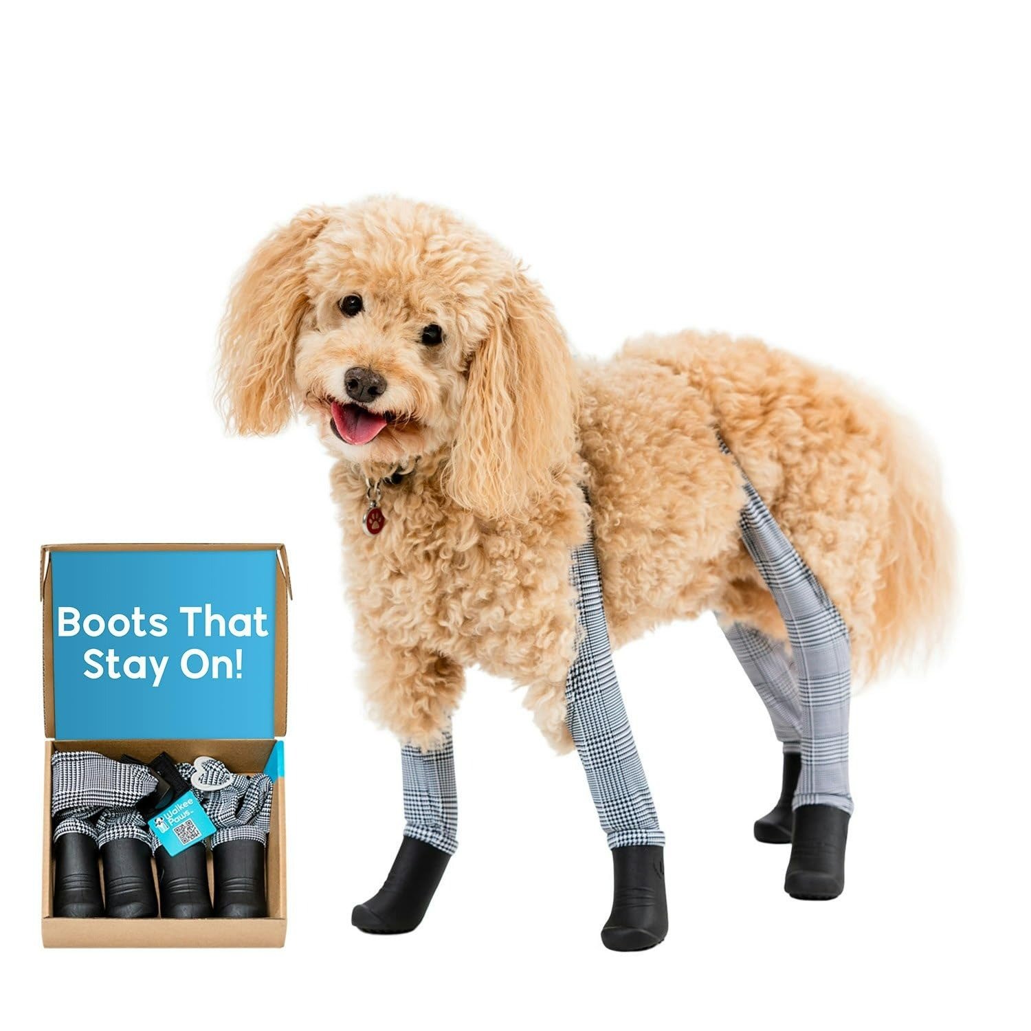 Walkee Paws Deluxe Suspender Boot Leggings — Best Stay-On Design