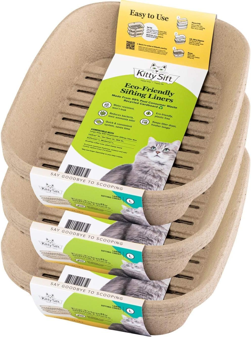 Kitty Sift Sifting Liner System — Best scoop-free
