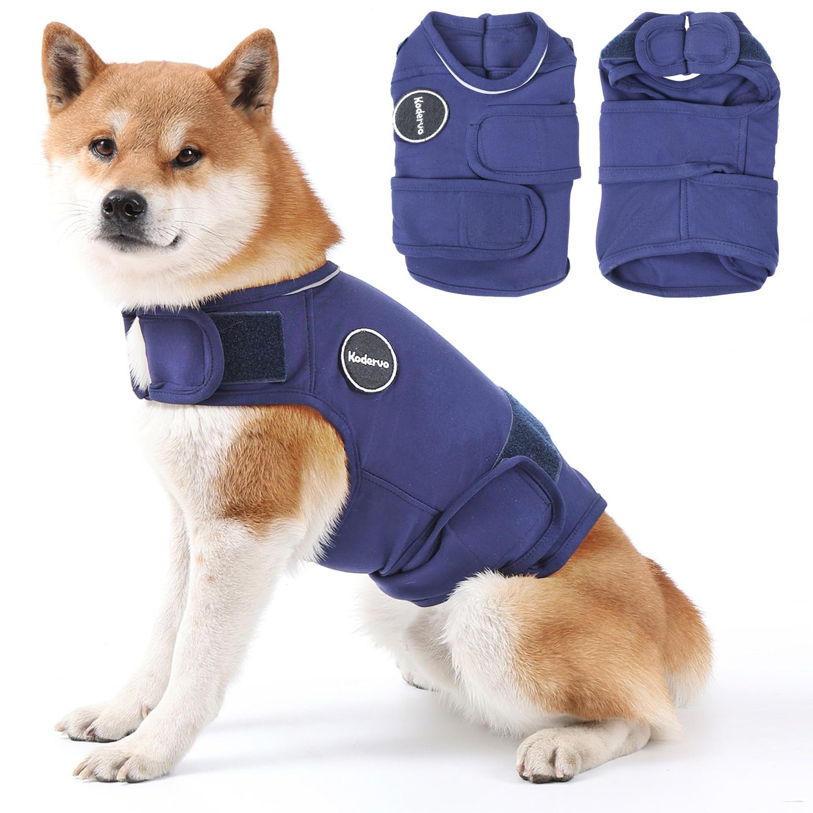 5. Kodervo Dog Anxiety Vest — Best lightweight fabric