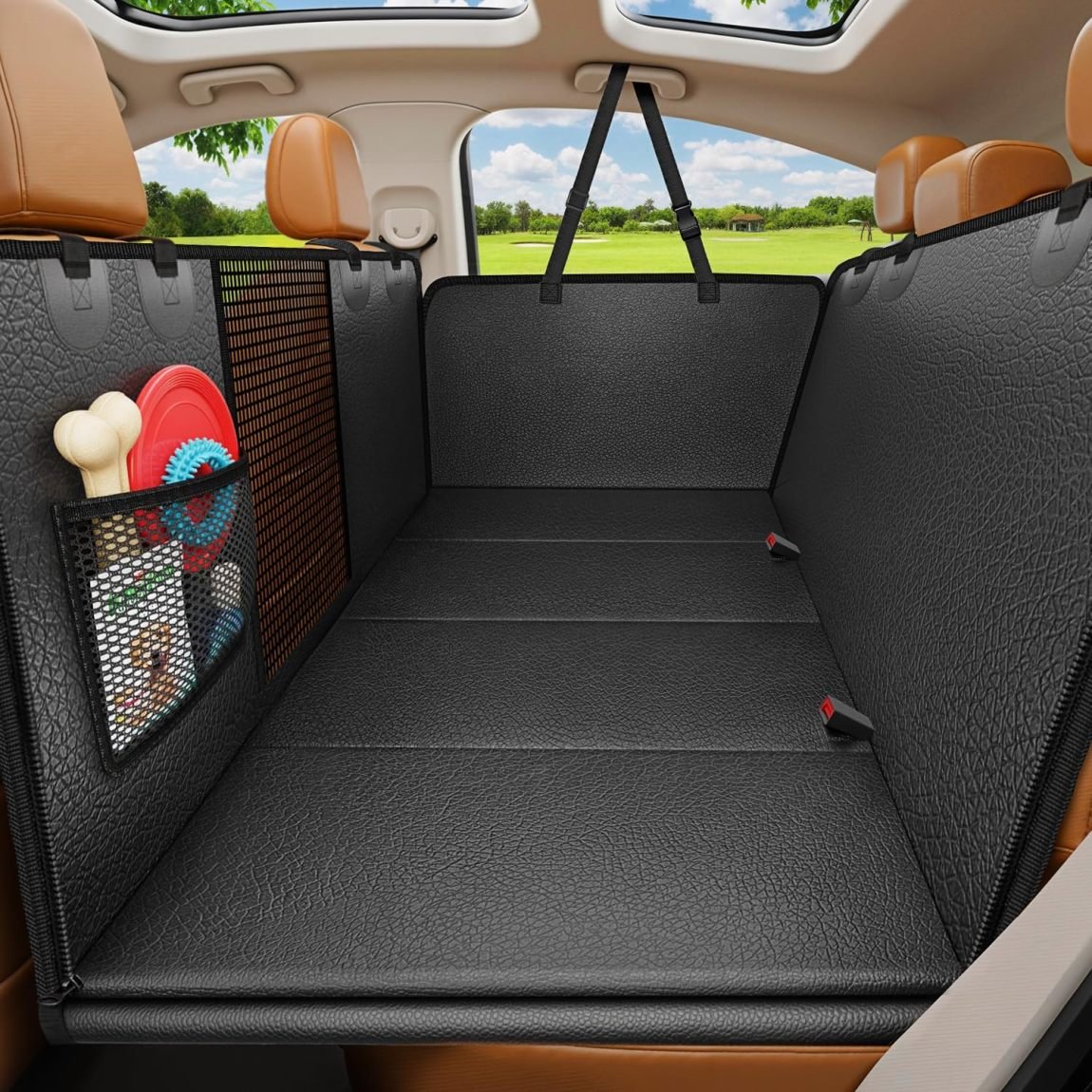 2. URPOWER 2026 Upgraded Back Seat Extender (550 lb) — Heaviest-Duty