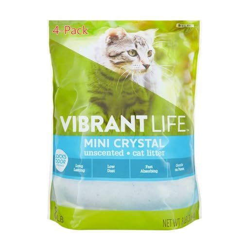 1. Vibrant Life Crystal Health Monitoring Cat Litter (8 lb) - The PrettyLitter Rival